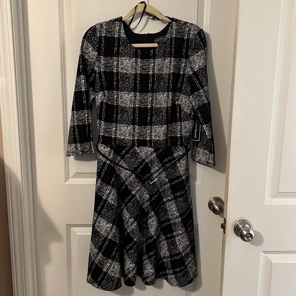 NWT Plaid print dress